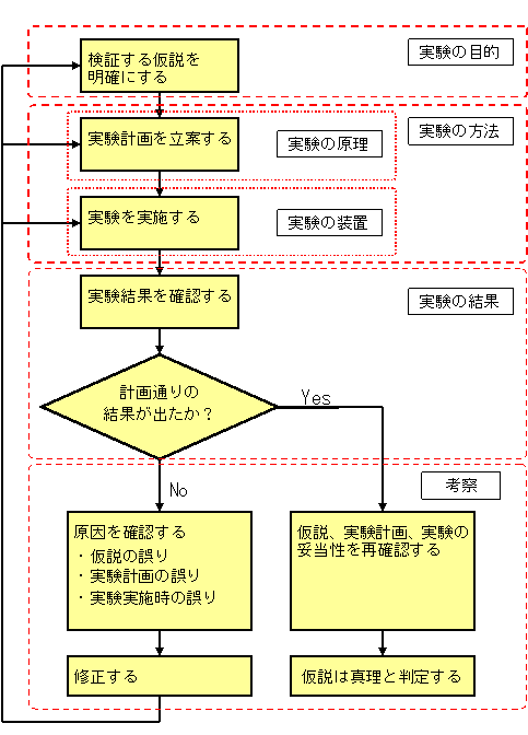 実験プロセス